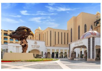 St. Regis Marsa Arabia entrance